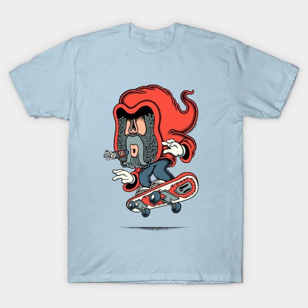 Skateboard Hoodie T-Shirt by Copenhagen Poster